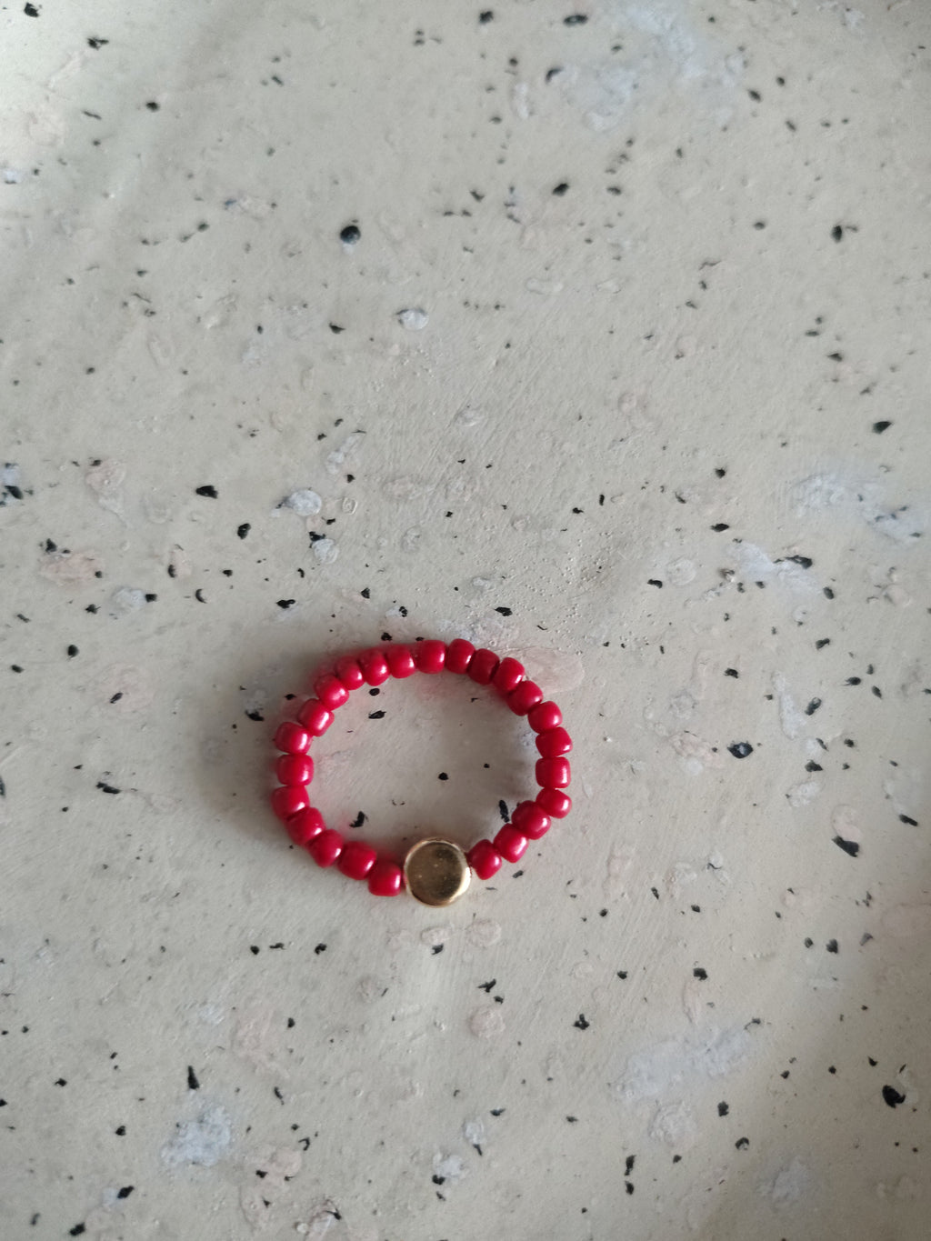 Pierścionki z koralików