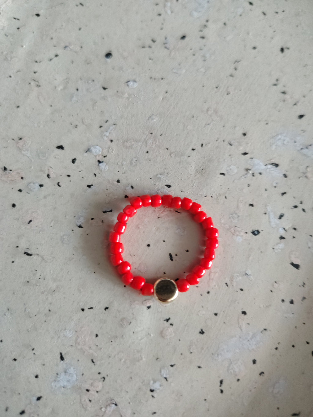 Pierścionki z koralików