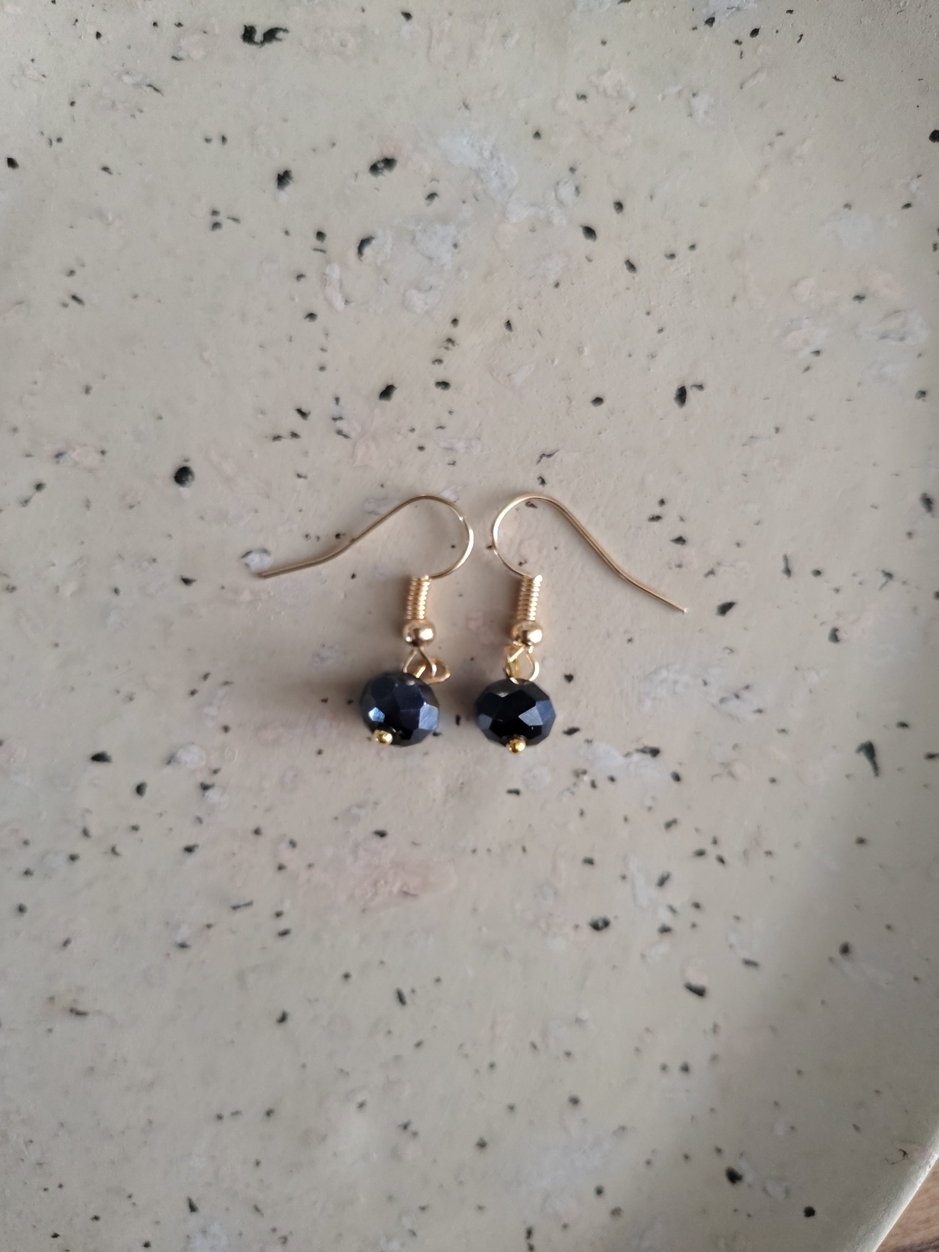 Zestaw biżuterii - granat