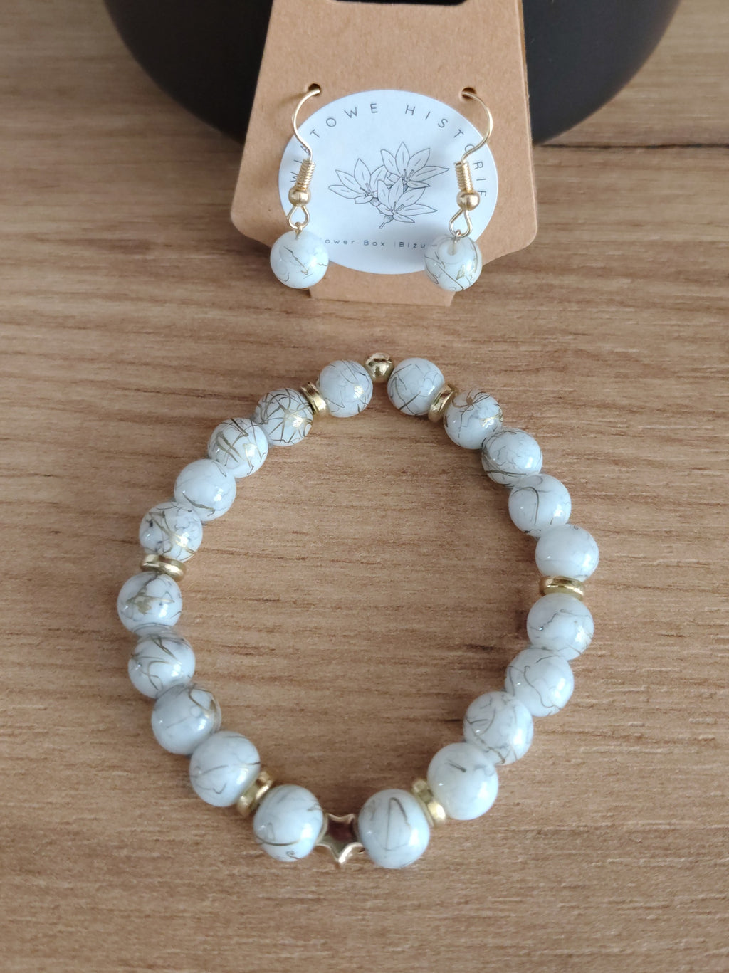 Zestaw biżuterii- jasny